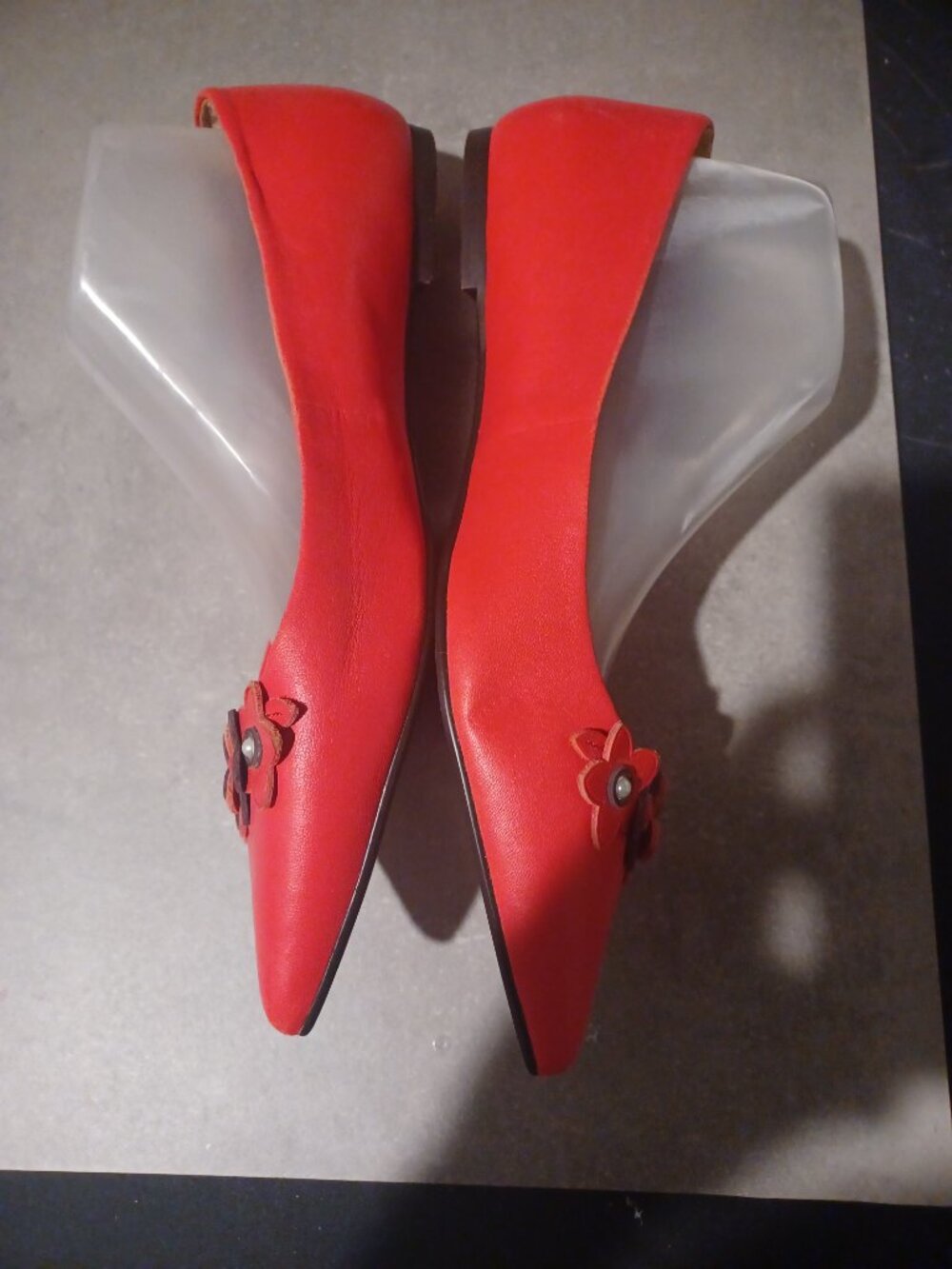 Coach Leather Ballerina Flats Women's Size 11 - Picture 2 of 7